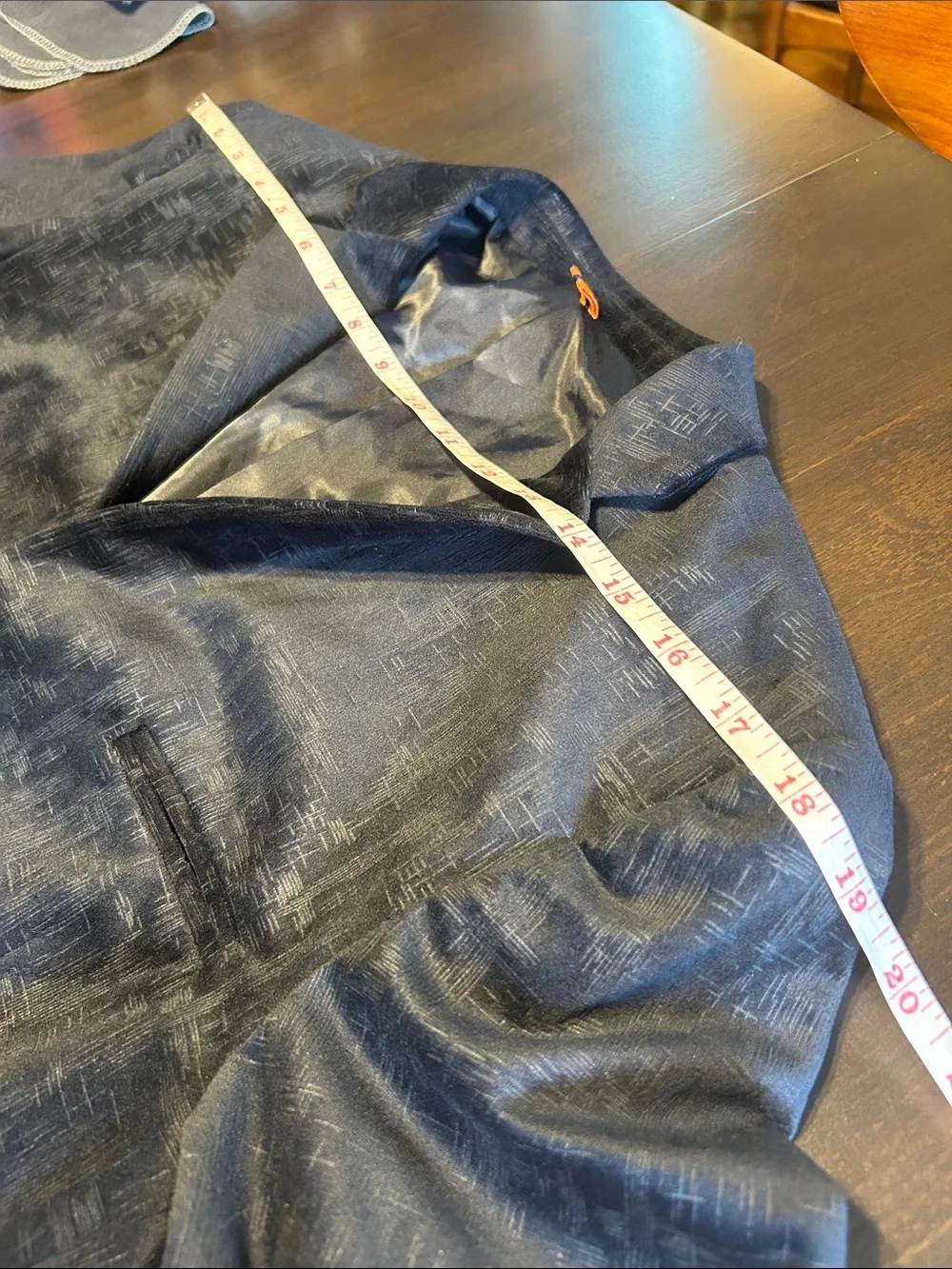 Isaac Mizrahi Navy Blazer
